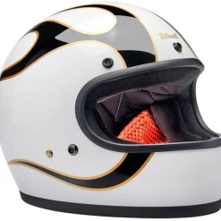 Biltwell Gringo ECE R22.06 Flames Helmet