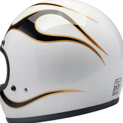 Biltwell Gringo ECE R22.06 Flames Helmet