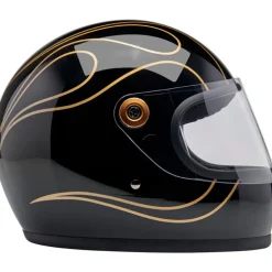Biltwell Gringo S ECE R22.06 Flames Helmet