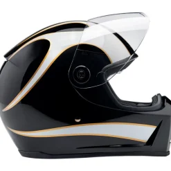 Biltwell Lane Splitter ECE R22.06 Flames Helmet