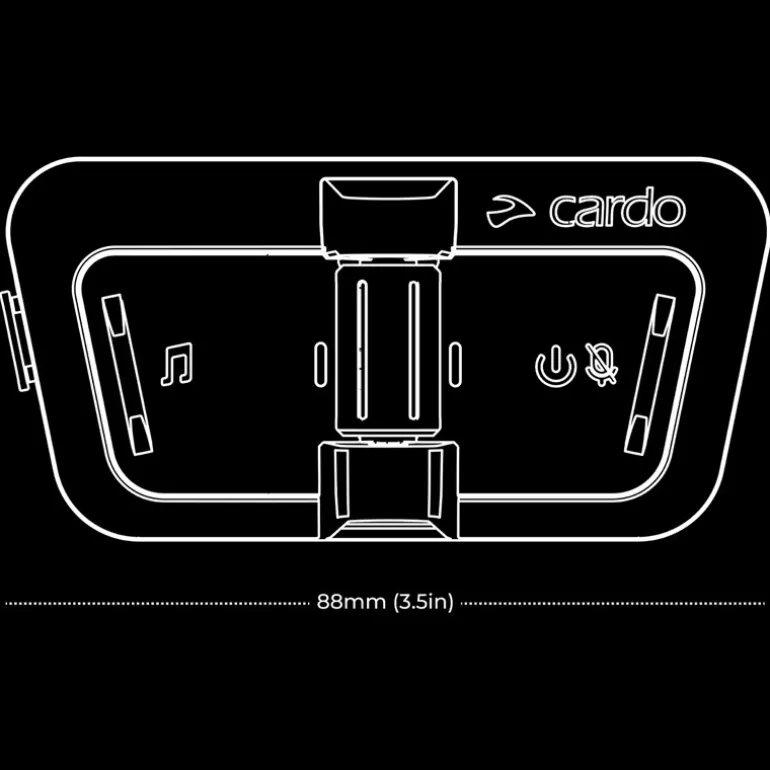Cardo Packtalk Outdoor Communication System - Duo