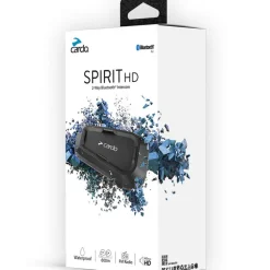 Cardo Spirit HD Bluetooth Headset Communication System - Single