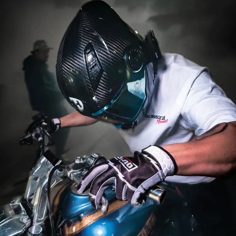 Daytona C6 Grey Carbon Fiber Helmet