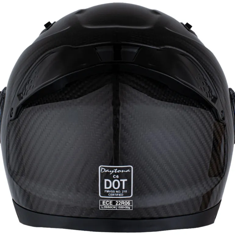 Daytona C6 Grey Carbon Fiber Helmet