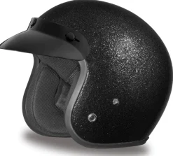Daytona Cruiser Helmet Black Metal Flake