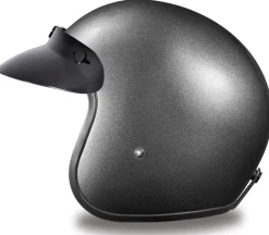 Daytona Cruiser Helmet Gun Metal Metallic