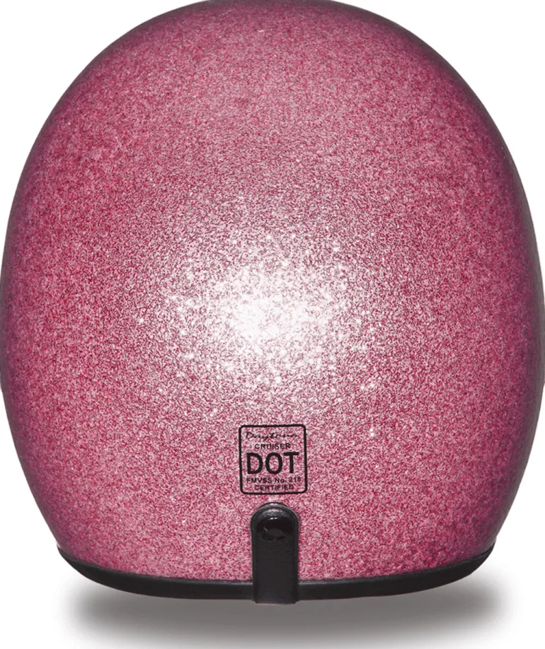 Daytona Cruiser Helmet Pink Metal Flake