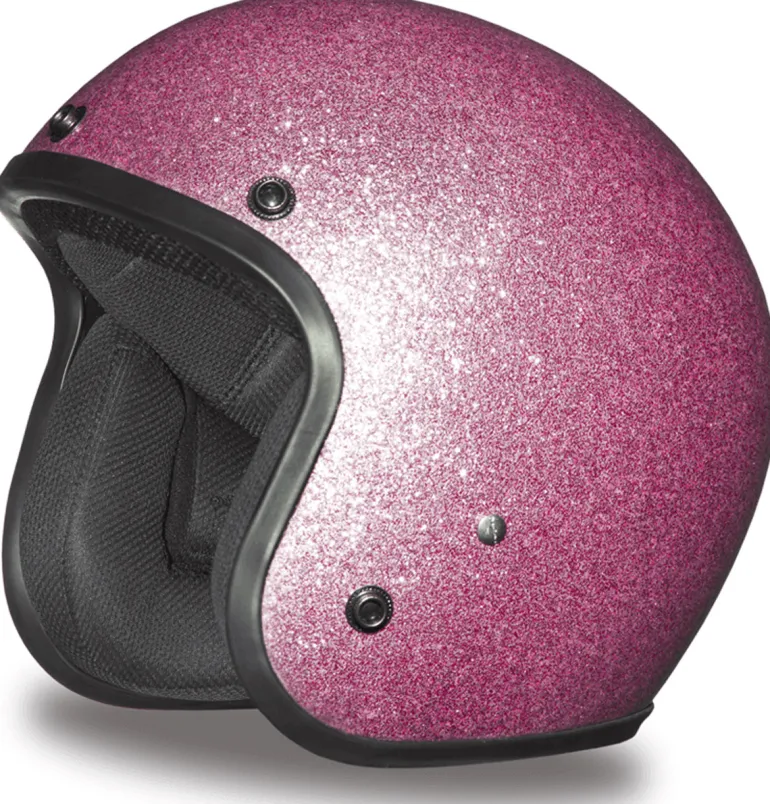 Daytona Cruiser Helmet Pink Metal Flake