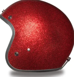 Daytona Cruiser Helmet Red Metal Flake