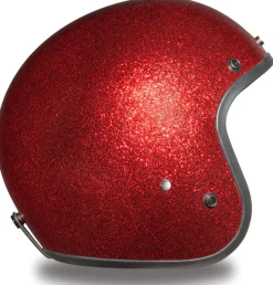 Daytona Cruiser Helmet Red Metal Flake