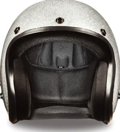 Daytona Cruiser Helmet Silver Metal Flake