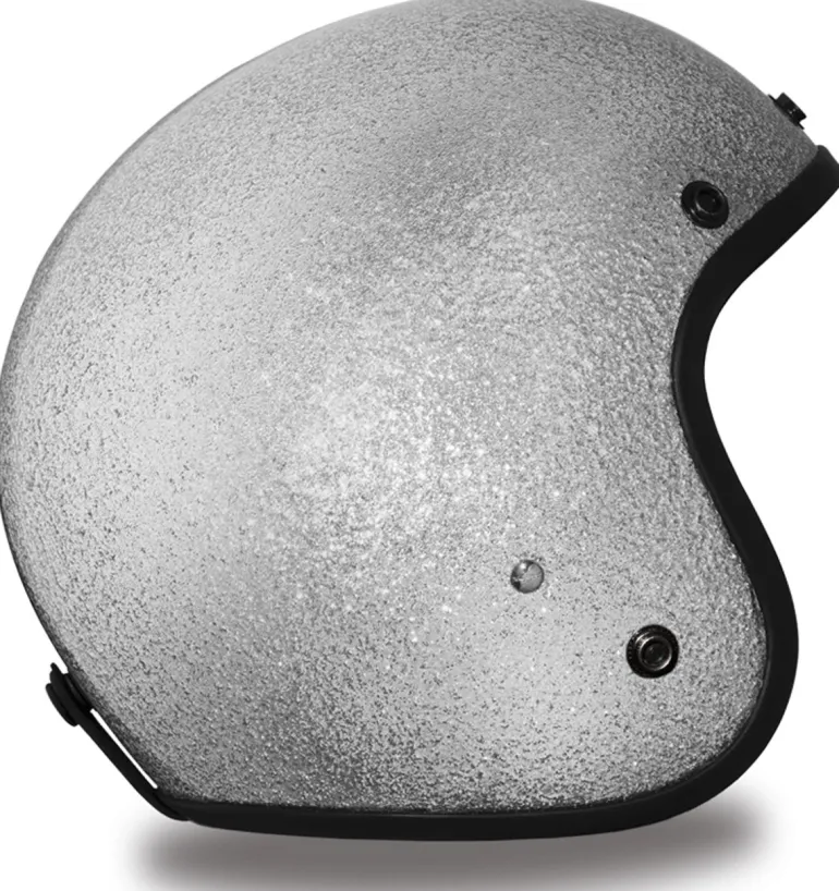 Daytona Cruiser Helmet Silver Metal Flake