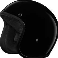 Daytona Cruiser Jr Open Face Helmet Hi Gloss Black