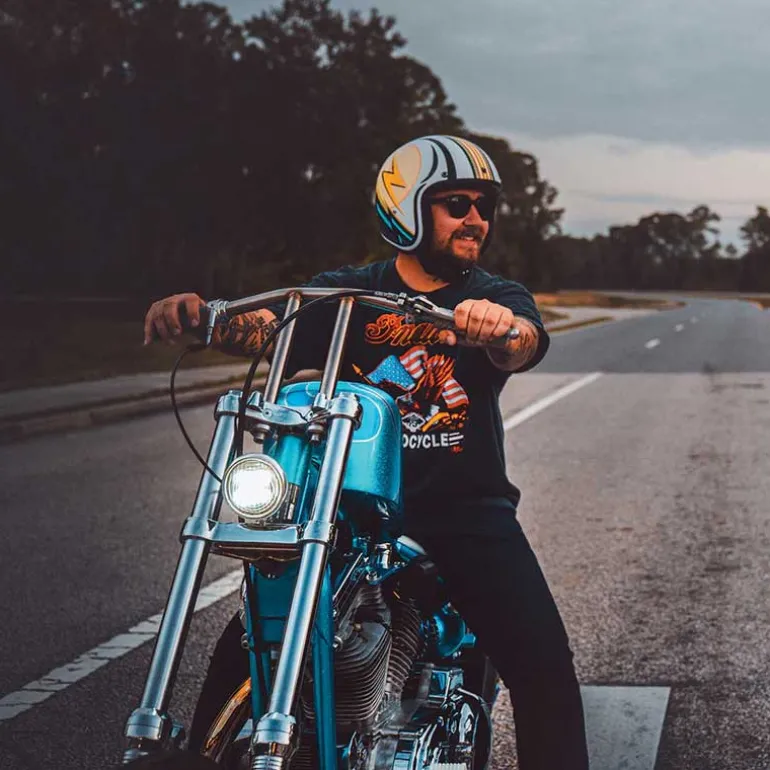 Daytona Cruiser Lightning Helmet