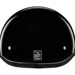 Daytona Hawk DOT Helmet Hi-Gloss Black