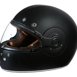 Daytona Retro Dull Black Accents Helmet