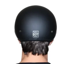 Daytona Skull Cap Helmet Barbed Wire Heart