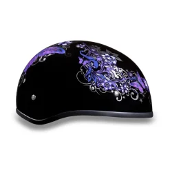 Daytona Skull Cap Helmet Butterfly