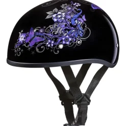 Daytona Skull Cap Helmet Butterfly