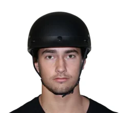 Daytona Skull Cap Helmet Dull Black