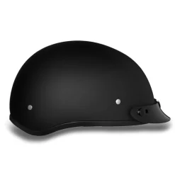 Daytona Skull Cap Helmet Dull Black