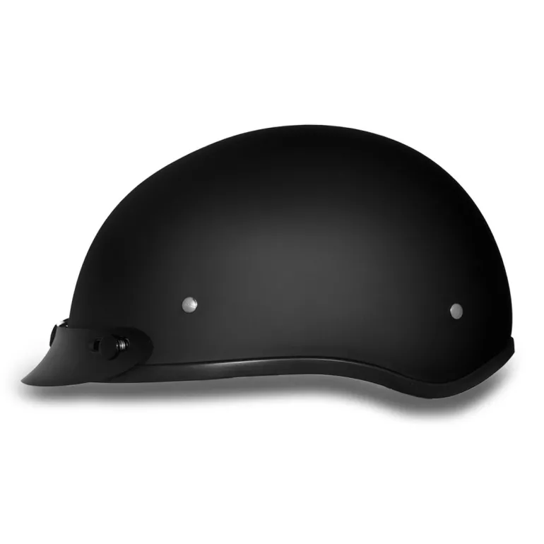 Daytona Skull Cap Helmet Dull Black