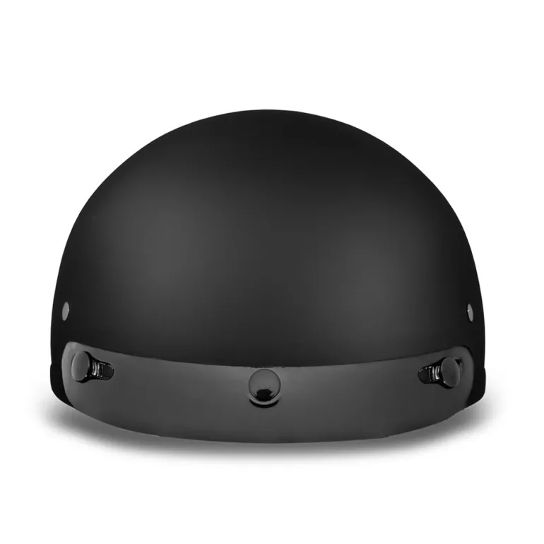 Daytona Skull Cap Helmet Dull Black