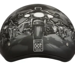 Daytona Skull Cap Helmet Guns
