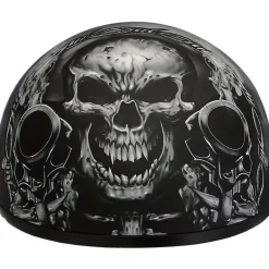 Daytona Skull Cap Helmet Guns