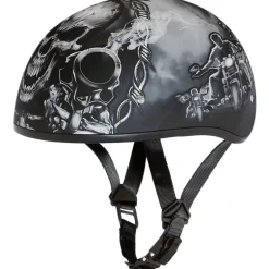 Daytona Skull Cap Helmet Guns
