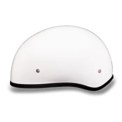 Daytona Skull Cap Helmet w/o Visor Hi-Gloss White