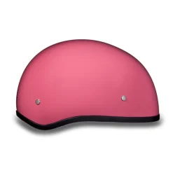 Daytona Skull Cap Helmet w/o Visor Hi-Gloss Pink