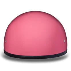 Daytona Skull Cap Helmet w/o Visor Hi-Gloss Pink