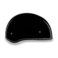 Daytona Skull Cap Helmet w/o Visor Hi-Gloss Black