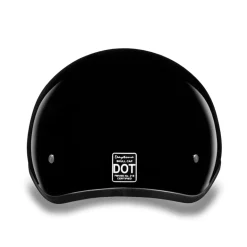 Daytona Skull Cap Helmet w/o Visor Hi-Gloss Black