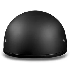 Daytona Skull Cap Helmet w/o Visor Dull Black