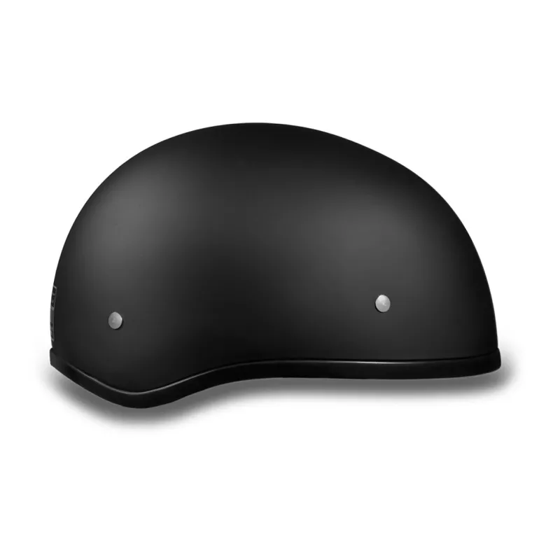 Daytona Skull Cap Helmet w/o Visor Dull Black