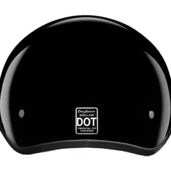 Daytona Skull Cap Jr Helmet Hi Gloss Black