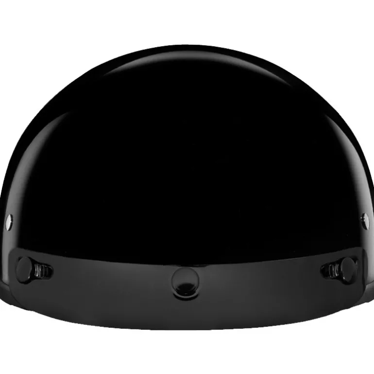 Daytona Skull Cap Jr Helmet Hi Gloss Black