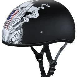 Daytona Skull Cap Make 'Em Pay Helmet