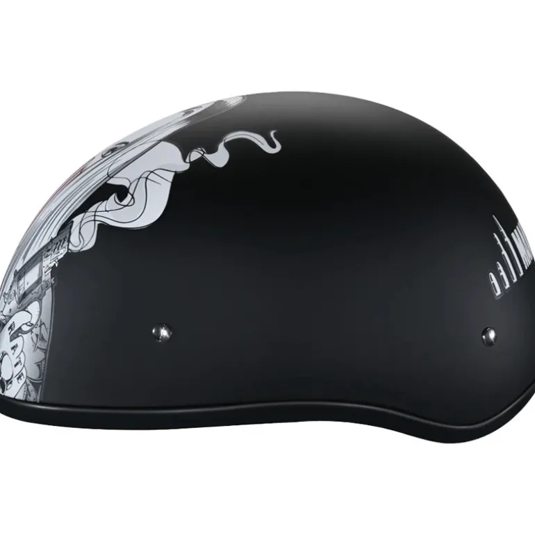 Daytona Skull Cap Make 'Em Pay Helmet