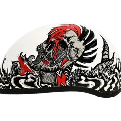 Daytona Skull Cap Rockin' Reaper Helmet