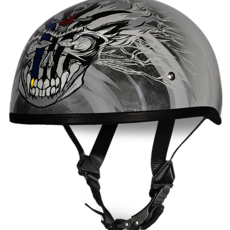 Daytona Skull Cap Thunder Helmet