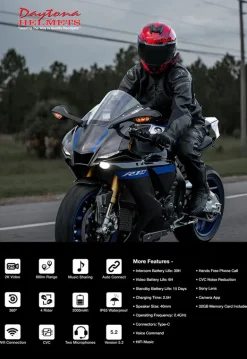 Daytona Universal Bluetooth Communication System BT-CAM