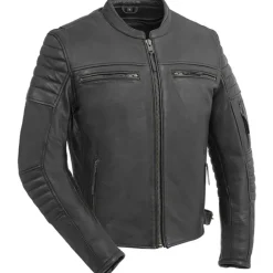 First Manufacturing Commuter Leather Jacket XL