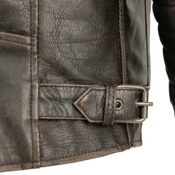 First Manufacturing Commuter Leather Jacket XL