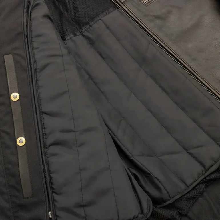 First Manufacturing Commuter Leather Jacket XL