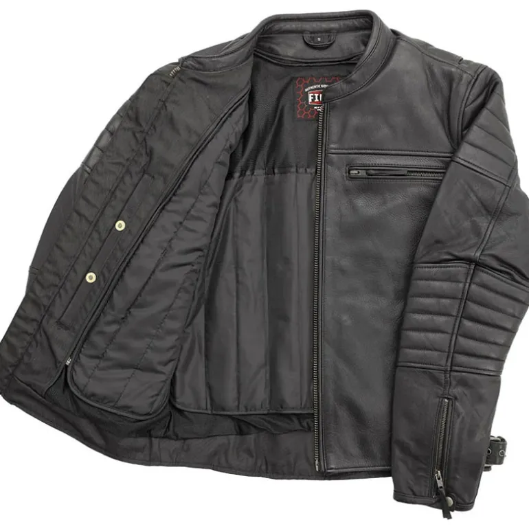 First Manufacturing Commuter Leather Jacket XL