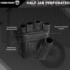 Highway 21 Half Jab Perforated Gloves