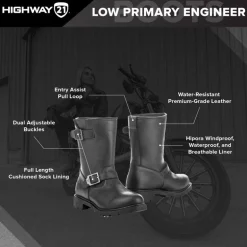 Highway 21 Low Primary Engineer Boots